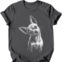 Chihuahua Tilted Dog T Shirt Gift For Dog Lover