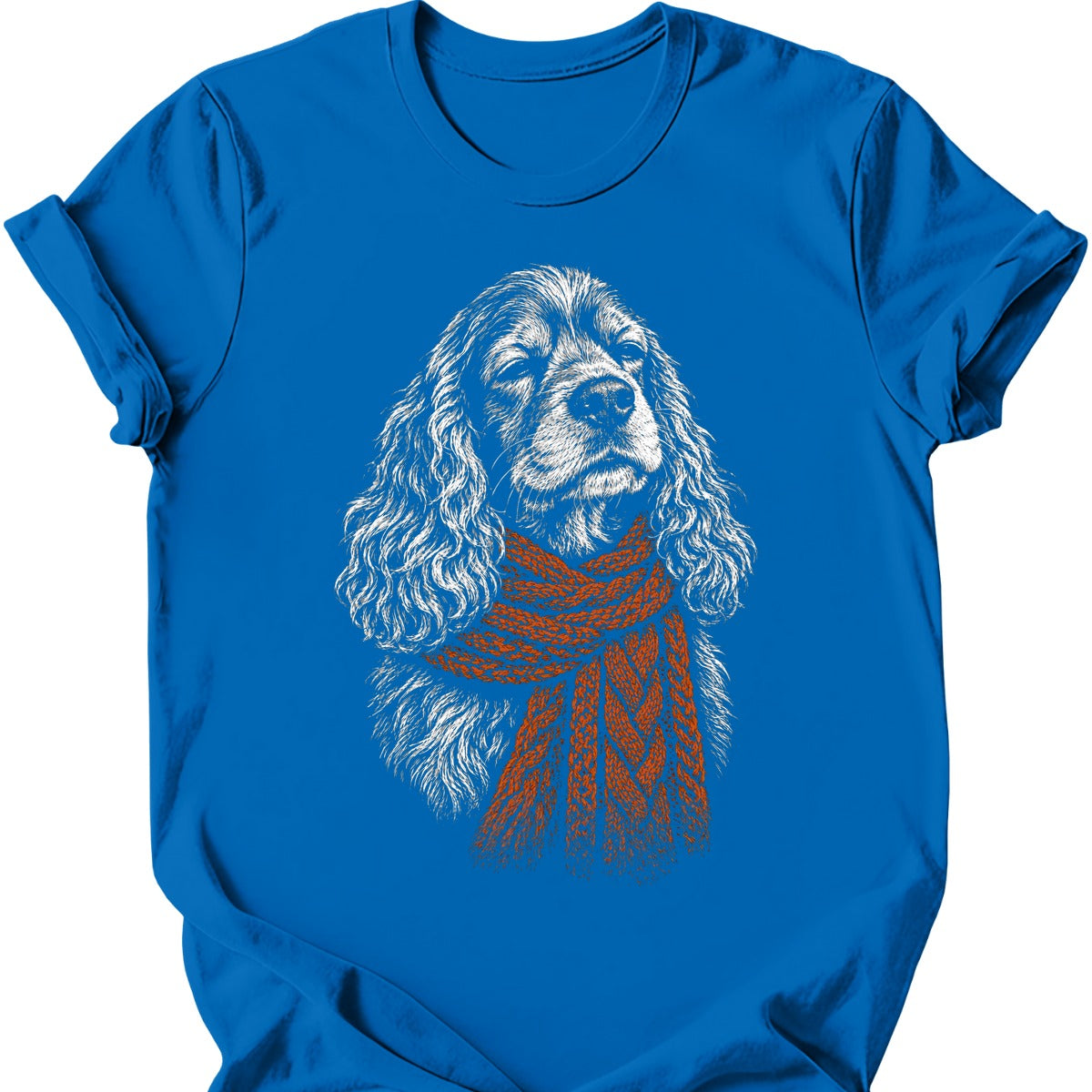 Cocker Spaniel Winter Dog T Shirt Gift For Dog Lover
