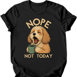 Cavapoo Not Today T Shirt Gift For Dog Lover