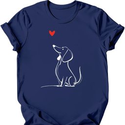 Dachshund Sketch Dog T Shirt Gift For Dog Lover