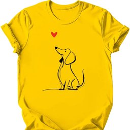 Dachshund Sketch Dog T Shirt Gift For Dog Lover