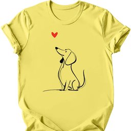 Dachshund Sketch Dog T Shirt Gift For Dog Lover