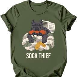Cane Corso Sock Thief T Shirt Gift For Dog Lover