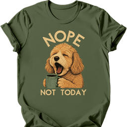Cockapoo Not Today T Shirt Gift For Dog Lover