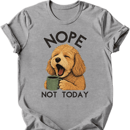 Cockapoo Not Today T Shirt Gift For Dog Lover