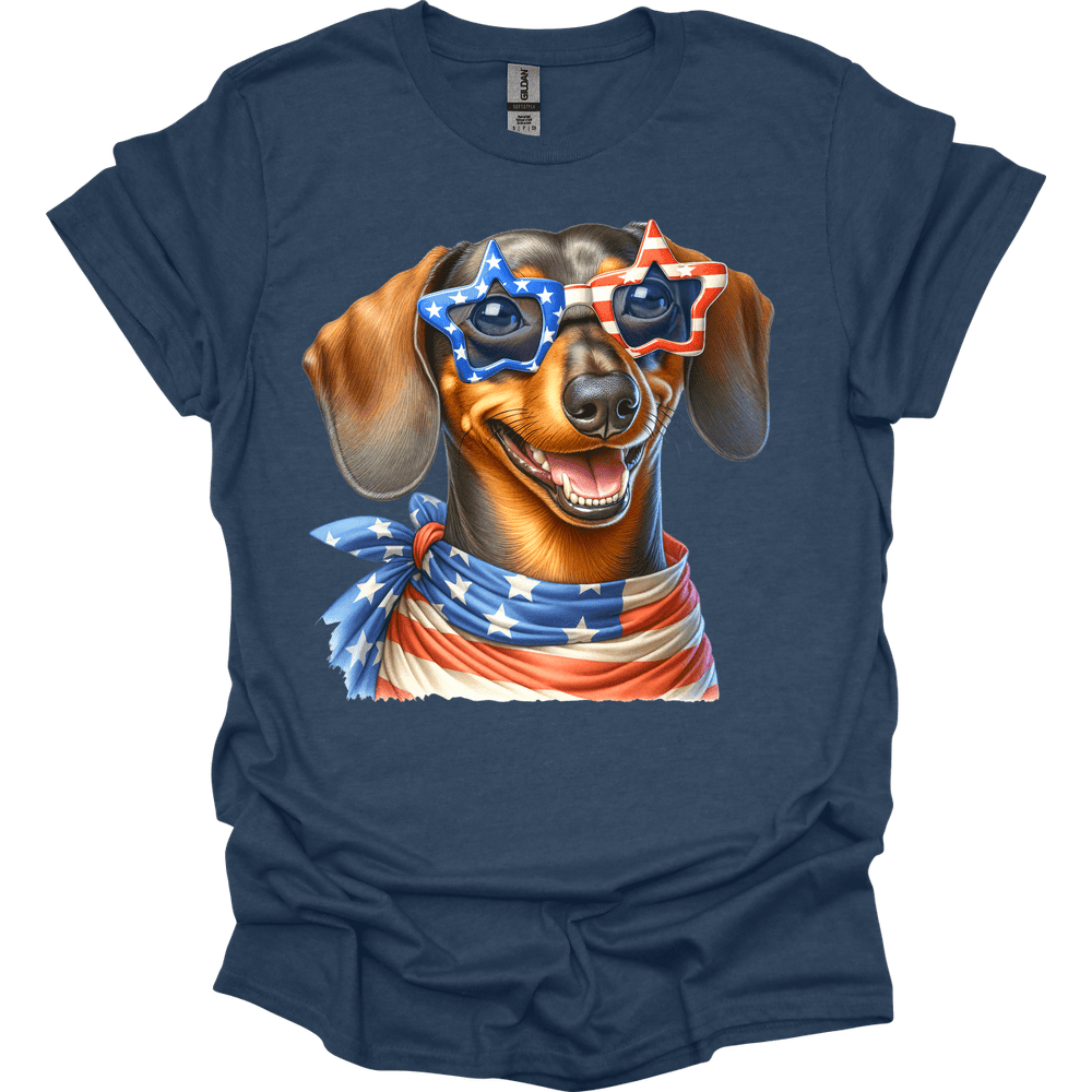 Dachshund Patriot Series T Shirt Gift For Dog Lover