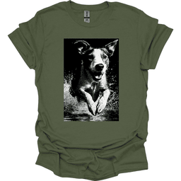 Brittany Puddle Dog T Shirt Gift For Dog Lover