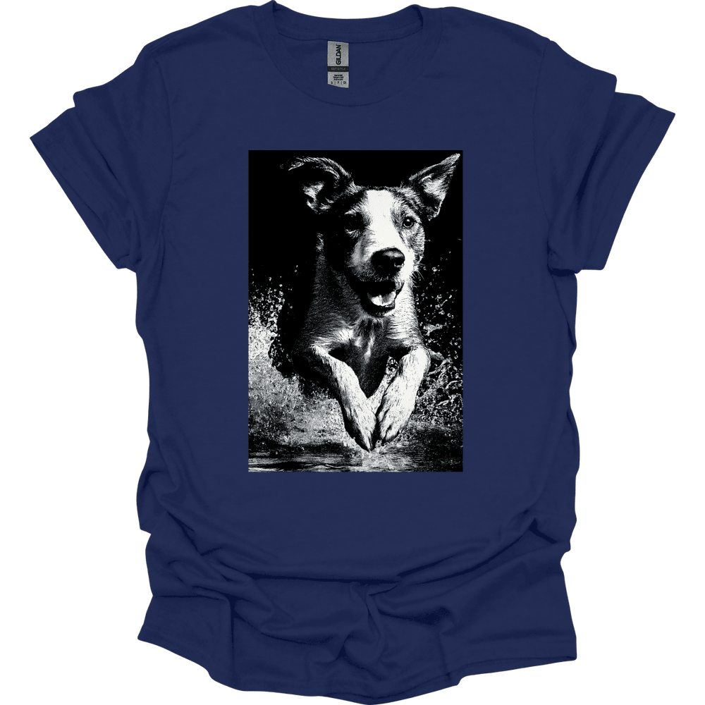 Brittany Puddle Dog T Shirt Gift For Dog Lover