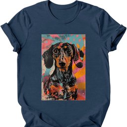 Dachshund Punk Dog T Shirt Gift For Dog Lover