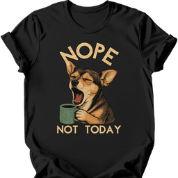 Chiweenie Not Today T Shirt Gift For Dog Lover
