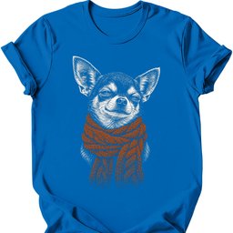 Chihuahua Winter Dog T Shirt Gift For Dog Lover