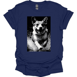Corgi Puddle Dog T Shirt Gift For Dog Lover
