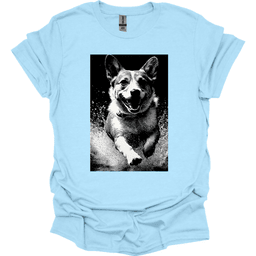 Corgi Puddle Dog T Shirt Gift For Dog Lover