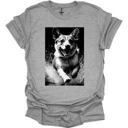 Corgi Puddle Dog T Shirt Gift For Dog Lover