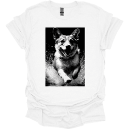 Corgi Puddle Dog T Shirt Gift For Dog Lover