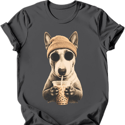 Bull Terrier Hipster Dog T Shirt Gift For Dog Lover