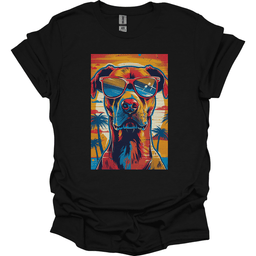 Doberman Summer Dog T Shirt Gift For Dog Lover