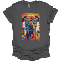 Doberman Summer Dog T Shirt Gift For Dog Lover