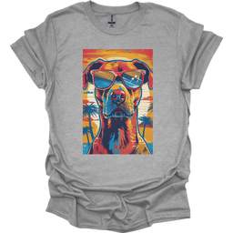 Doberman Summer Dog T Shirt Gift For Dog Lover