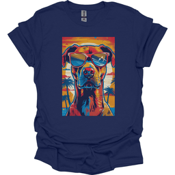 Doberman Summer Dog T Shirt Gift For Dog Lover