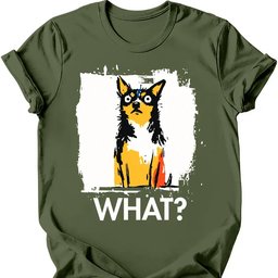 Chihuahua What Dog T Shirt Gift For Dog Lover