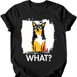 Chihuahua What Dog T Shirt Gift For Dog Lover