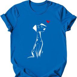 Dalmatian Sketch Dog T Shirt Gift For Dog Lover