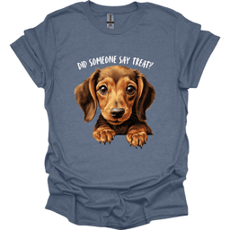 Dachshund Did Someone Say Treat T Shirt Gift For Dog Lover