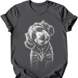 Cockapoo Tilted Dog T Shirt Gift For Dog Lover