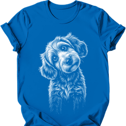 Cockapoo Tilted Dog T Shirt Gift For Dog Lover