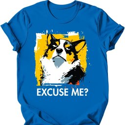 Corgi Excuse Me Dog T Shirt Gift For Dog Lover