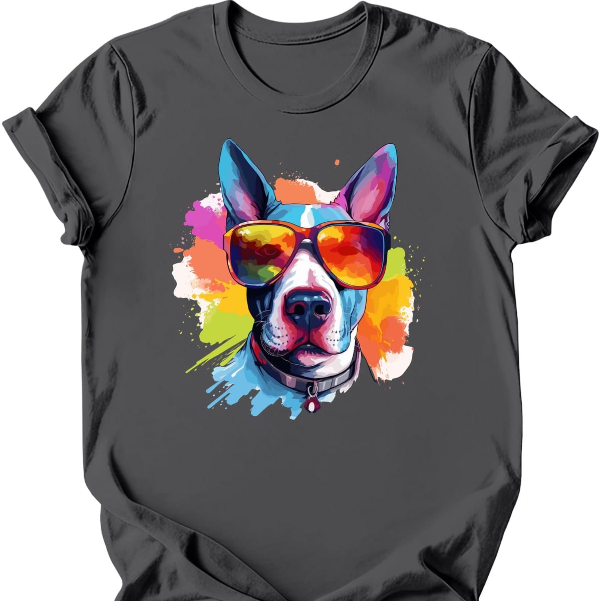 Bull Terrier Top Dog T Shirt Gift For Dog Lover