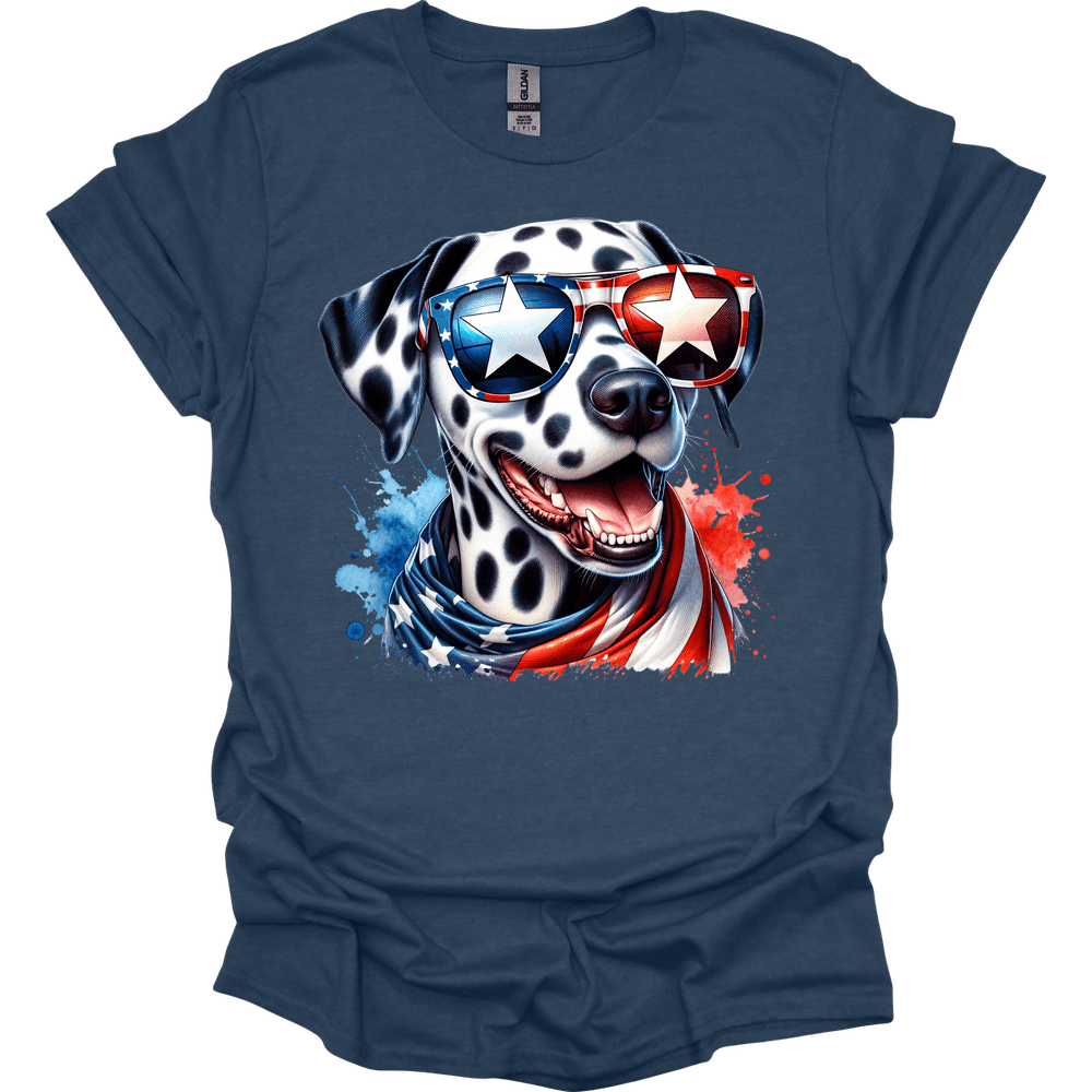 Dalmatian Patriot Series T Shirt Gift For Dog Lover