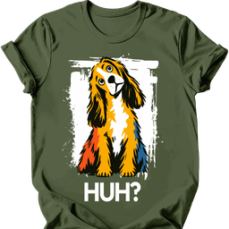 Cocker Spaniel Huh Dog T Shirt Gift For Dog Lover