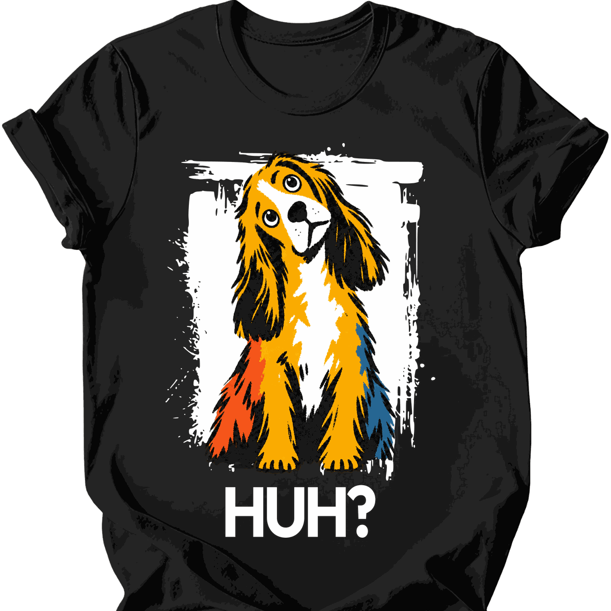 Cocker Spaniel Huh Dog T Shirt Gift For Dog Lover