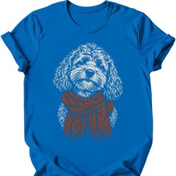 Cavapoo Winter Dog T Shirt Gift For Dog Lover