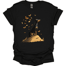Doberman Fall Dog T Shirt Gift For Dog Lover