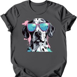 Dalmatian Top Dog T Shirt Gift For Dog Lover