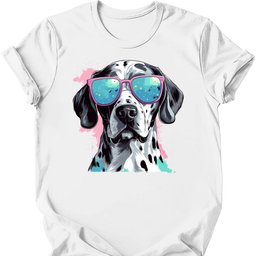 Dalmatian Top Dog T Shirt Gift For Dog Lover