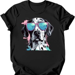 Dalmatian Top Dog T Shirt Gift For Dog Lover
