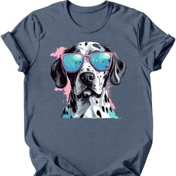 Dalmatian Top Dog T Shirt Gift For Dog Lover
