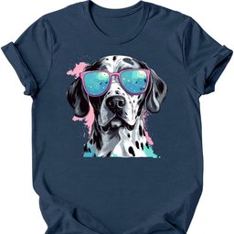 Dalmatian Top Dog T Shirt Gift For Dog Lover