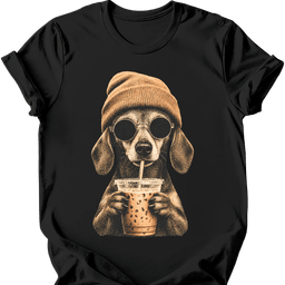 Chiweenie Hipster Dog T Shirt Gift For Dog Lover