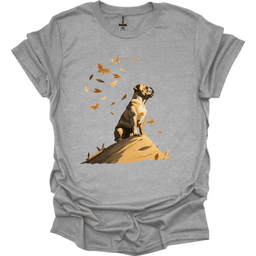 Bulldog Fall Dog T Shirt Gift For Dog Lover