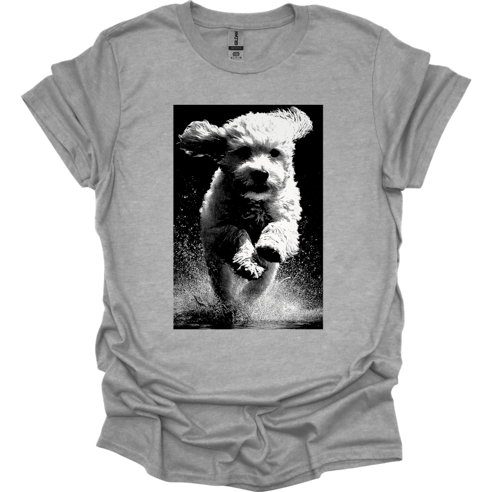Cavapoo Puddle Dog T Shirt Gift For Dog Lover