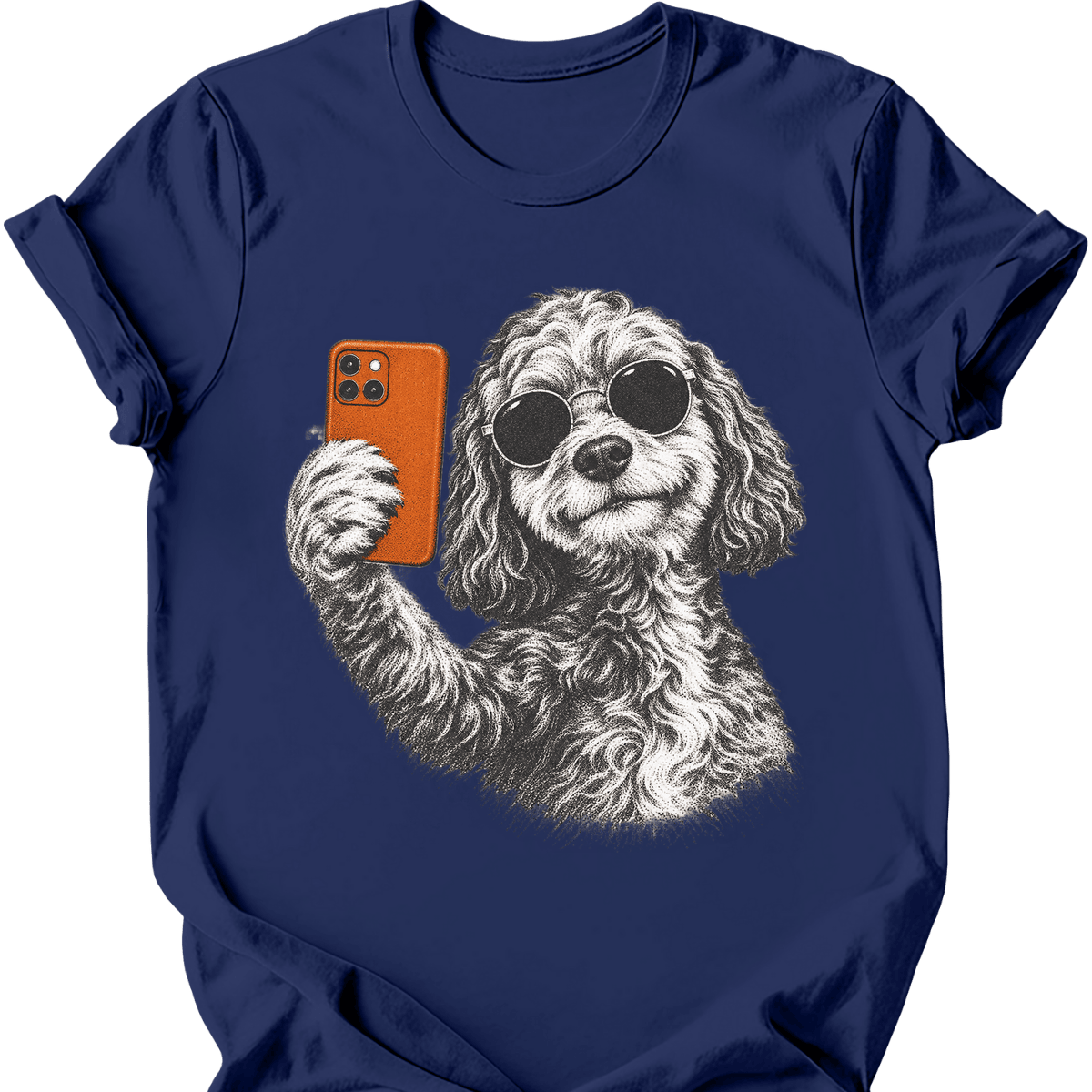 Cockapoo Selfie Dog T Shirt Gift For Dog Lover