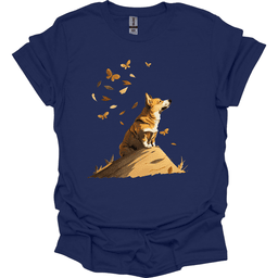 Corgi Fall Dog T Shirt Gift For Dog Lover