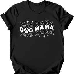 Dog Mama Wave T Shirt Gift For Mom