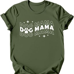 Dog Mama Wave T Shirt Gift For Mom