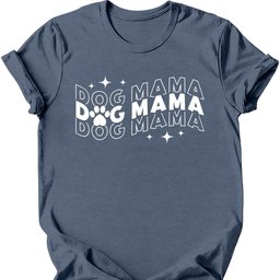 Dog Mama Wave T Shirt Gift For Mom